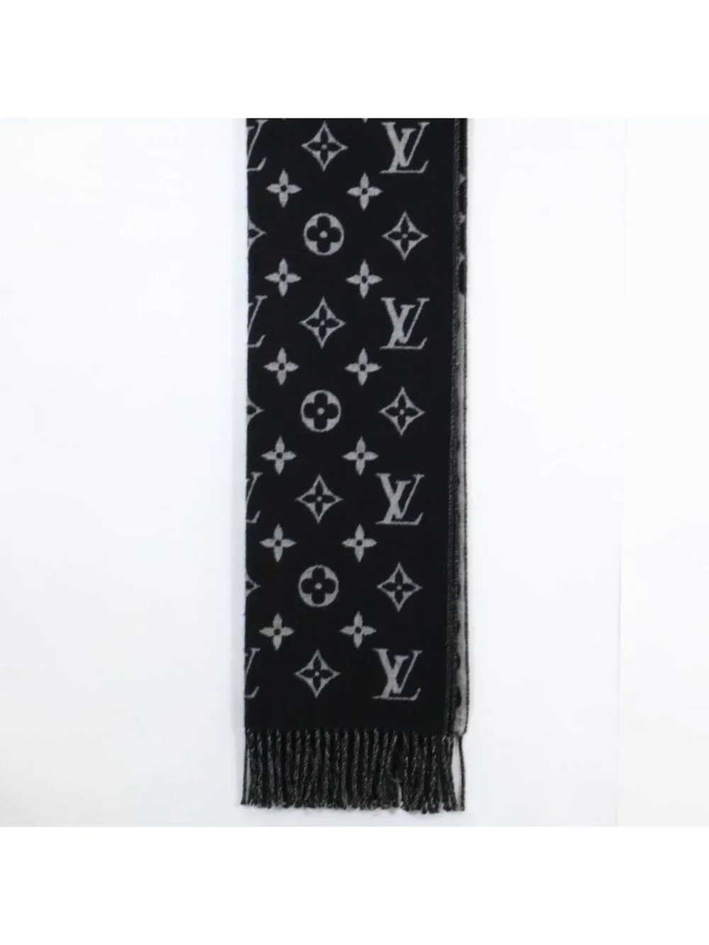 Louis Vuitton Echarpe Polkagram Wool Cashmere